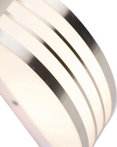 Moderné nástenné svietidlo z nehrdzavejúcej ocele IP44 - Sapphire Deluxe