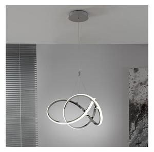 ONLI - LED Luster na lanku LOOP LED/40W/230V 4000K lesklý chróm