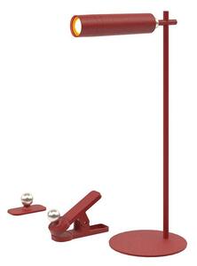 Červená LED stolová nabíjacia magnetická lampa 3v1 3W – LED lampičky a baterky > Stolové LED lampičky