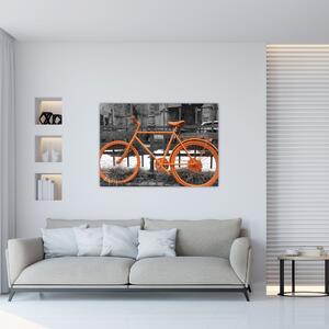 Obraz oranžového kolesá (Obraz 60x40cm)