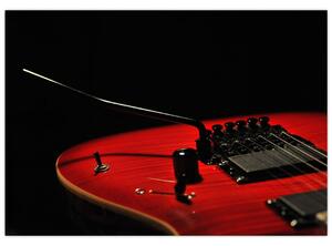 Obraz červené gitary (Obraz 60x40cm)