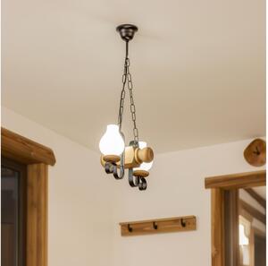Brilagi - Luster na reťazi RUSTIC 2xE14/40W/230V buk