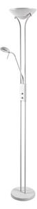 Brilagi - Stmievateľná stojacia lampa SCARLETT 1xR7s/230W/230V + 1xG9/40W biela