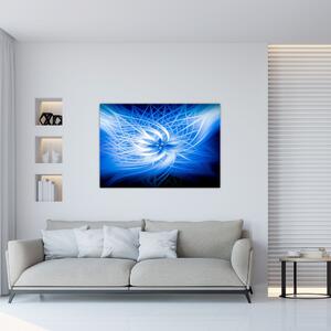 Modrý moderný obraz (Obraz 60x40cm)