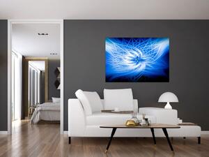 Modrý moderný obraz (Obraz 60x40cm)