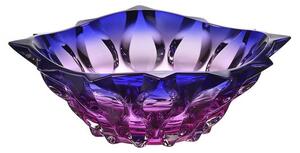 KRIŠTÁĽOVÁ MISA BOHEMIA SAMBA VIOLET BLUE 305MM