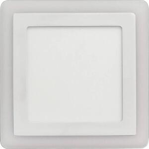 APLED -LED Kúpeľ. podhľadové svietidlo SQUARE DUO LED/16W/230V 19,5x19,5 cm biela