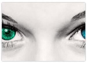 Obraz - detail zelených očí (Obraz 60x40cm)