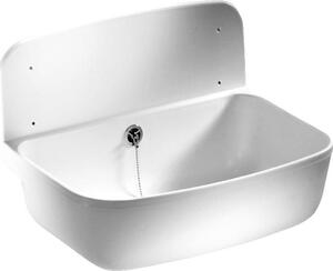 SANIT nástenné umývadlo s prepadom biele 60.001.01..0099 60001010099
