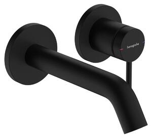 Podomietková umývadlová batéria hansgrohe Tecturis S čierna 73350670
