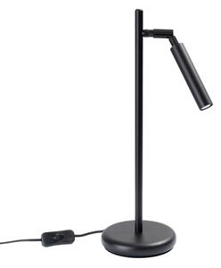 Sollux SL.1469 - Stolná lampa PASTELO 1xG9/8W/230V čierna