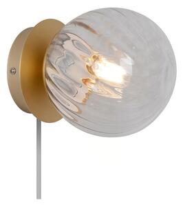 Nordlux - Nástenné svietidlo CHISELL 1xE14/25W/230V mosadz