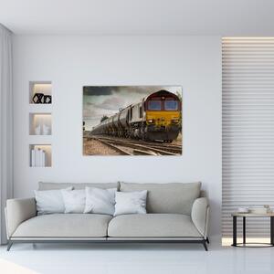 Obraz - idúci vlak (Obraz 60x40cm)