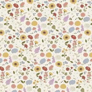 IB Laursen Servírovacie obrúsky GRAND MA'S FLOWERS, 50 ks