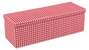 Truhlica čalúnená farba produktu červená látka vzorované