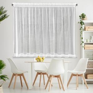 ZÁCLONA NA PÁSKE NEL 300X145 CM BIELA