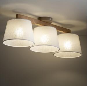 Brilagi - Prisadený luster LATTE SABIA 3xE27/15W/230V borovica/biela