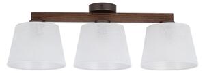 Brilagi - Prisadený luster LATTE 3xE27/15W/230V borovica/biela
