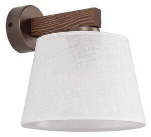 Brilagi - Nástenné svietidlo LATTE 1xE27/15W/230V borovica/biela