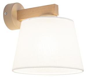 Brilagi - Nástenná lampa LATTE SABIA 1xE27/15W/230V borovica/biela