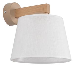 Brilagi - Nástenná lampa LATTE SABIA 1xE27/15W/230V borovica/biela