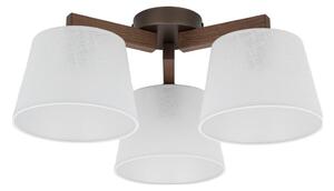 Brilagi - Prisadený luster LATTE 3xE27/15W/230V borovica/biela