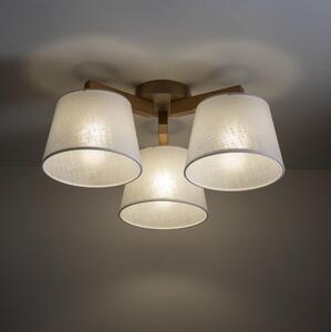 Brilagi - Prisadený luster LATTE SABIA 3xE27/15W/230V borovica/biela