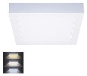 Solight WD173 - LED stropné svietidlo LED/18W/230V 3000/4000/6000K 22x22 cm biela