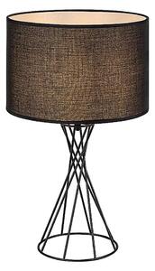Rabalux 74082 - Stolová lampa NIVRA 1xE27/40W/230V čierna