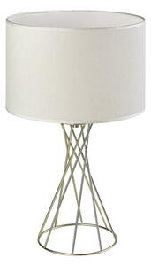 Rabalux 74081 - Stolová lampa NIVRA 1xE27/40W/230V zlatá/biela