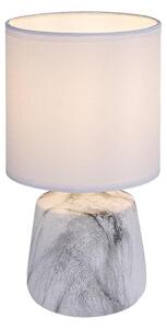 Rabalux 74067 - Stolná lampa NALISA 1xE14/40W/230V biela/mramorový dekor