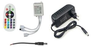 LED RGB Stmievateľný pásik 2x5m LED/4,8W/230V + DO