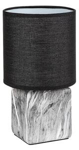 Rabalux 74068 - Stolná lampa NALISA 1xE14/40W/230V čierna/mramorový dekor