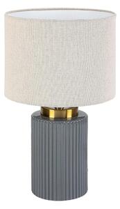 Rabalux 74045 - Stolná lampa GLOVY 1xE14/40W/230V sivá