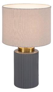 Rabalux 74045 - Stolná lampa GLOVY 1xE14/40W/230V sivá