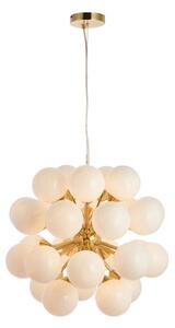 Endon 76499 - Luster na lanku OSCAR 28xG9/18W/230V zlatý