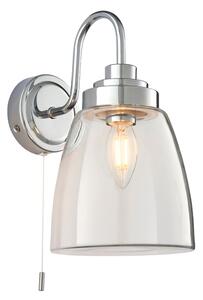 Endon 77088-Kúpeľňové nástenné svietidlo ASHBURY 1xE14/4W/230V IP44 lesklý chróm