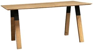 JEDÁLENSKÝ STÔL, akácia, prírodná farba, 160/76/90 cm Livetastic - Stoly, Online Only