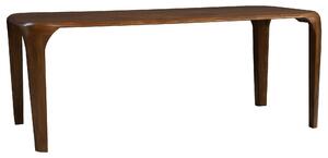 JEDÁLENSKÝ STÔL, mangové drevo, farba vlašského orecha, 200/76/100 cm Livetastic - Stoly, Online Only