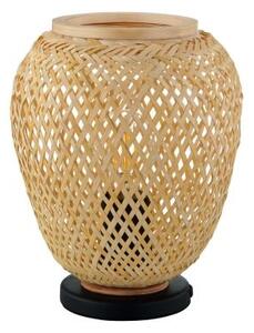 Eglo 55699 - Stolná lampa DEMBLEBY 1xE27/40W/230V béžová