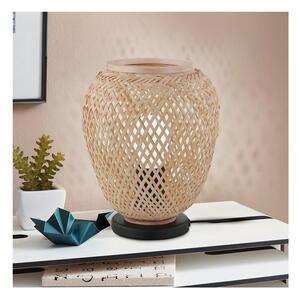 Eglo 55699 - Stolná lampa DEMBLEBY 1xE27/40W/230V béžová