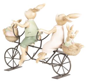 Dekorácie králikov na bicykli - 10 * 9 * 25 cm