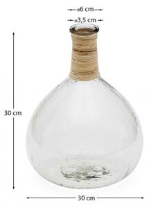 SERLINA sklenená váza SMALL