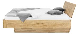 Dubová posteľ s úložným priestorom Tera 180x200