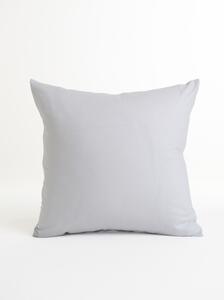 Bavlnená obliečka na vankúšik Renforcé 40 × 40 cm – Jasmine svetlosivá
