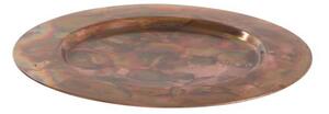 Dekoračné servírovací tanier Copper Antique - Ø 36 * 1,5 cm