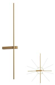 Redo 01-4674 - LED Nástenné svietidlo TANGENT LED/9W/230V CRI 90 zlaté