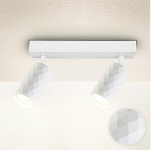 Brilagi - Bodové svietidlo SELE DIAMANT 2xGU10/30W/230V biela
