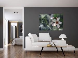 Abstraktný obraz - Buddha (Obraz 60x40cm)
