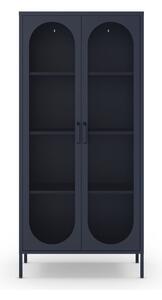 Tmavomodrá skrinka 80x170 cm Diora – Marckeric